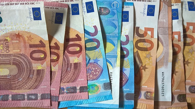 euro bankovky